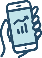 スマートフォンのイラスト
