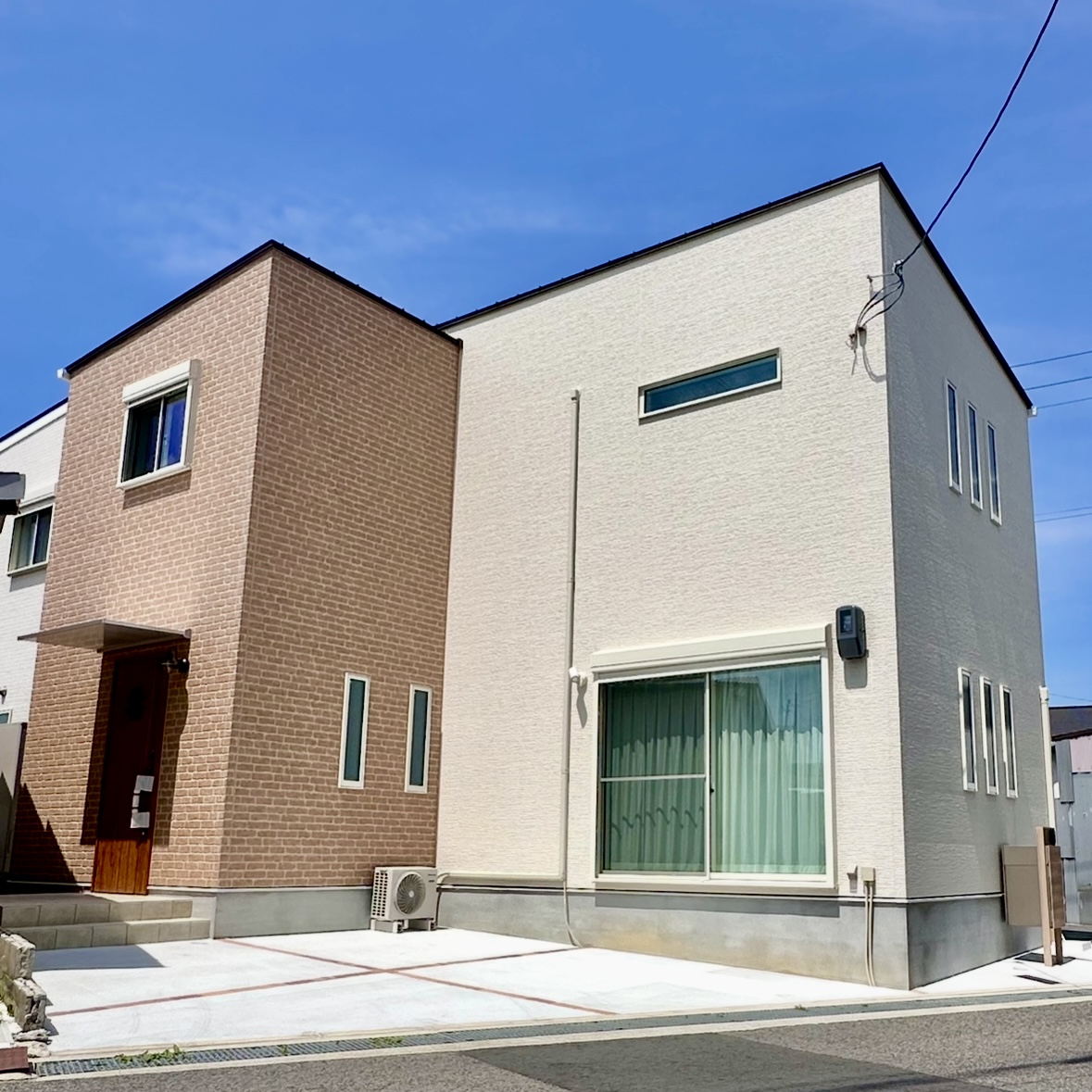 岸和田市モデルハウス外観(昼）